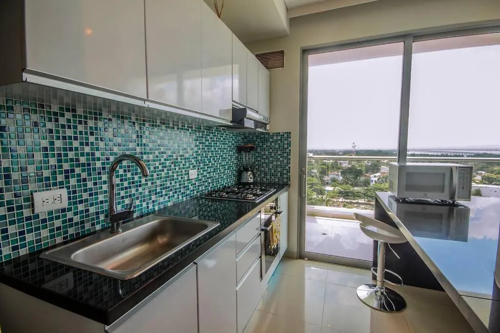 Apartamento De 3 Habitaciones En Los Morros De Cartagena 0*,